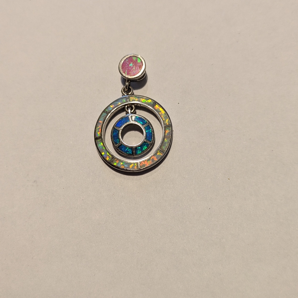 Colorful Circular Pendant